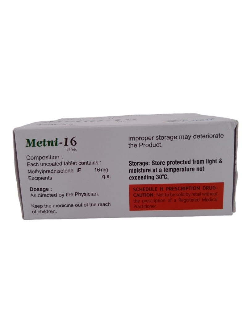 METNI 16 MG - 10 TABLETS - Image 4