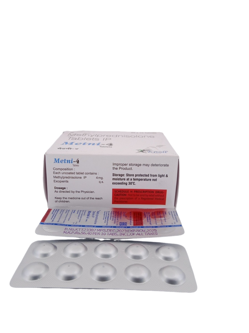 METNI 4 MG - 10 TABLETS - Image 2