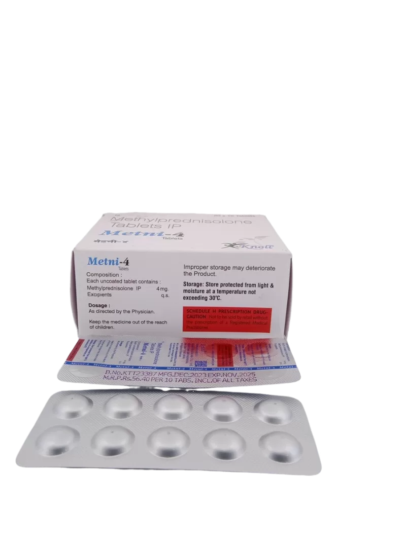METNI 4 MG - 10 TABLETS - Image 2