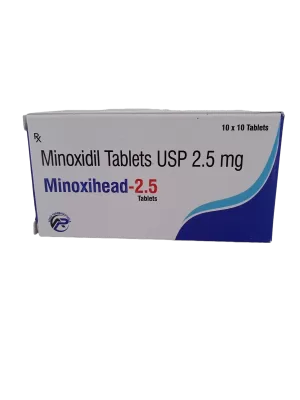 MINOXYHEAD 2.5 MG - 10 TABLETS