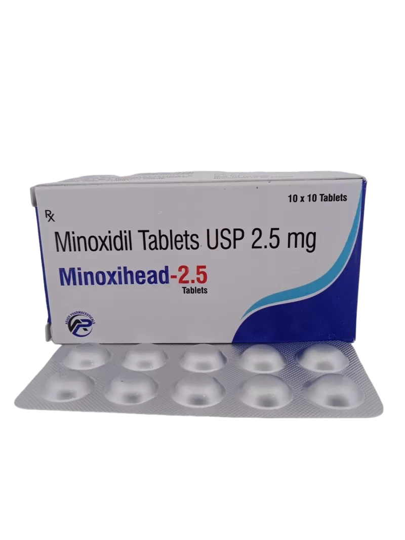 MINOXYHEAD 2.5 MG - 10 TABLETS - Image 2