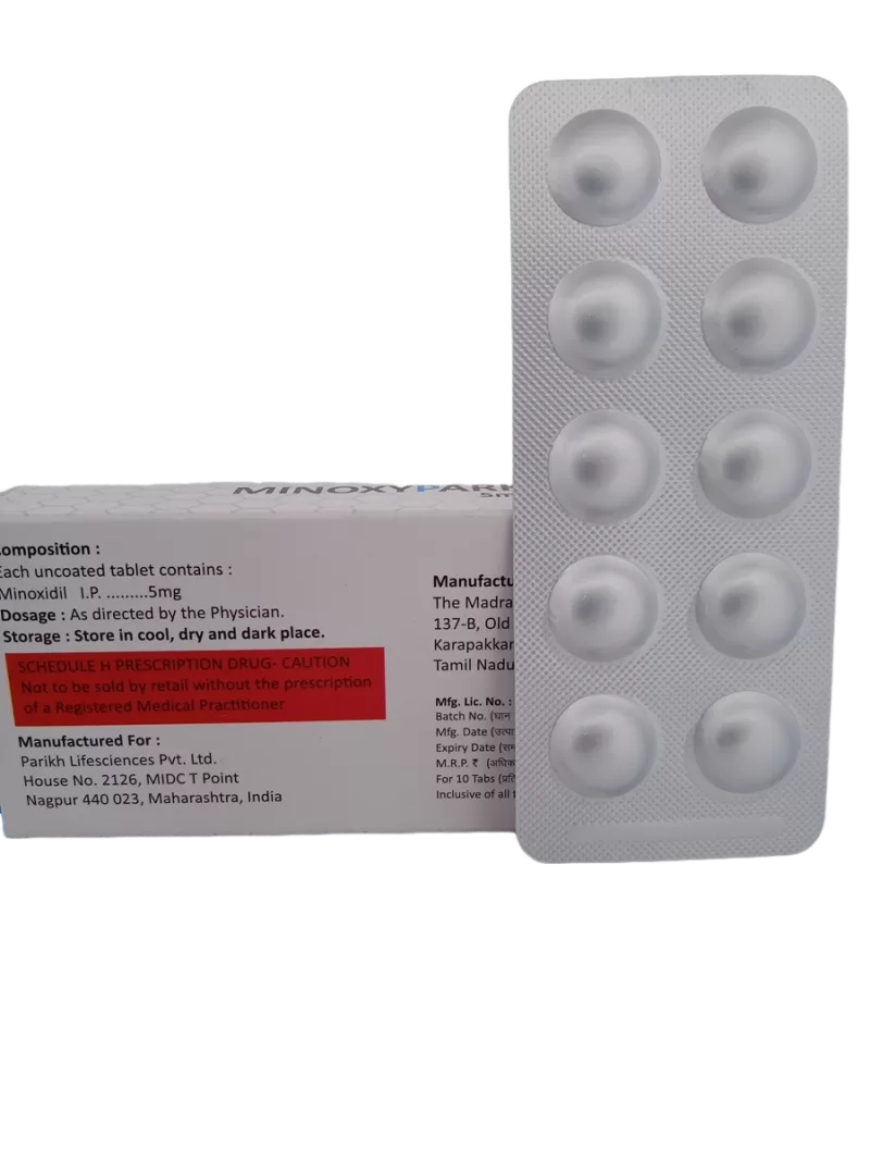 MINOXY PARK 5 MG - 10 TABLETS - Image 4