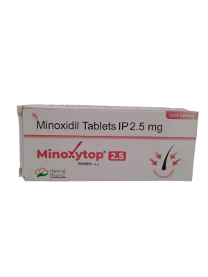 MINOXITOP 2.5 MG - 10 TABLETS