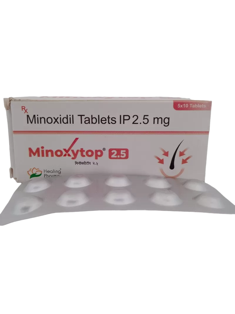 MINOXITOP 2.5 MG - 10 TABLETS - Image 2