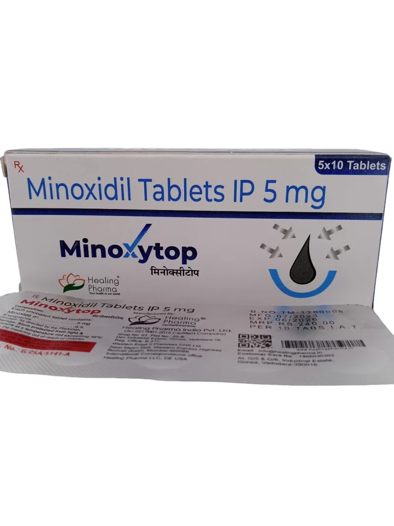 MINOXITOP 5 MG – 10 TABLETS - Image 3
