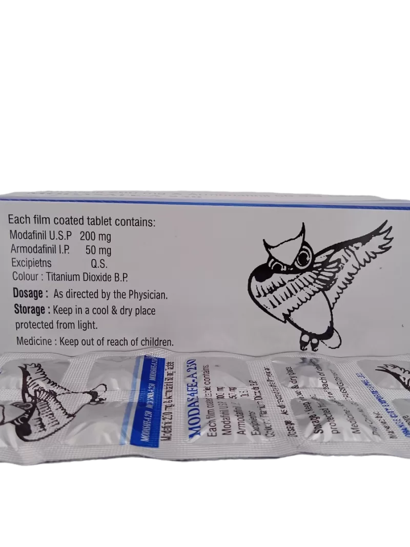 MODASAFE-A 250 MG - 10 TABLETS - Image 4