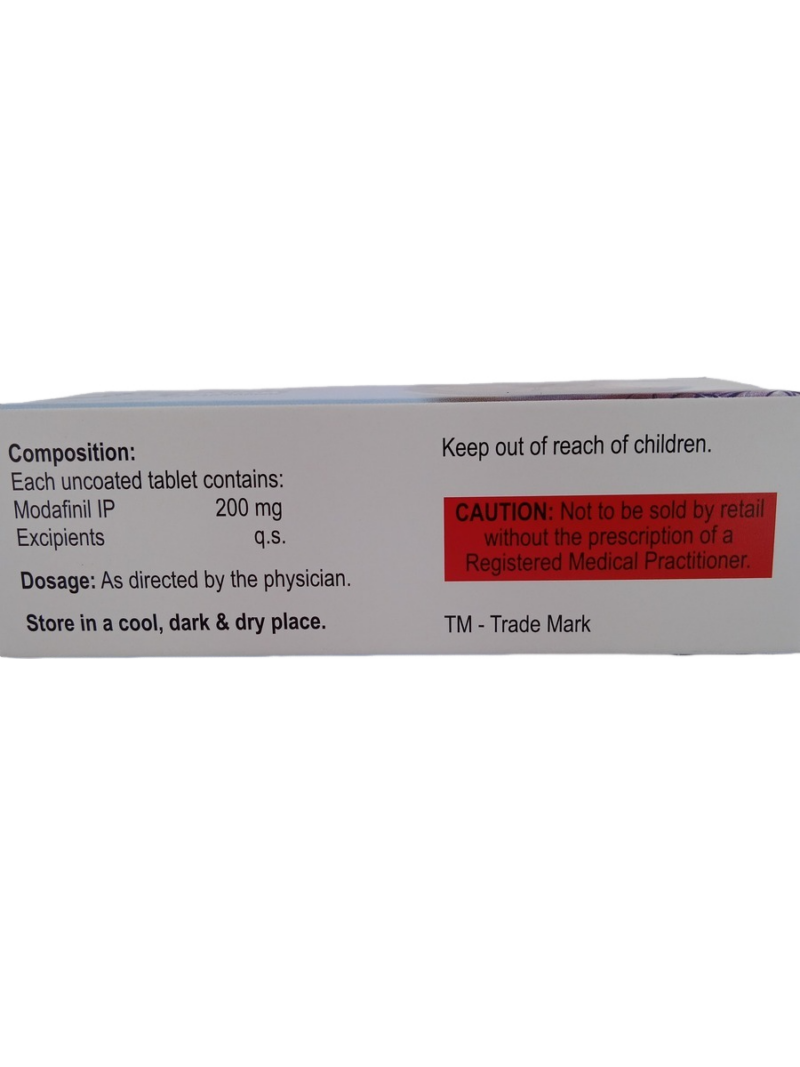 MODAWAKE 200 MG - 10 TABLETS - Image 4