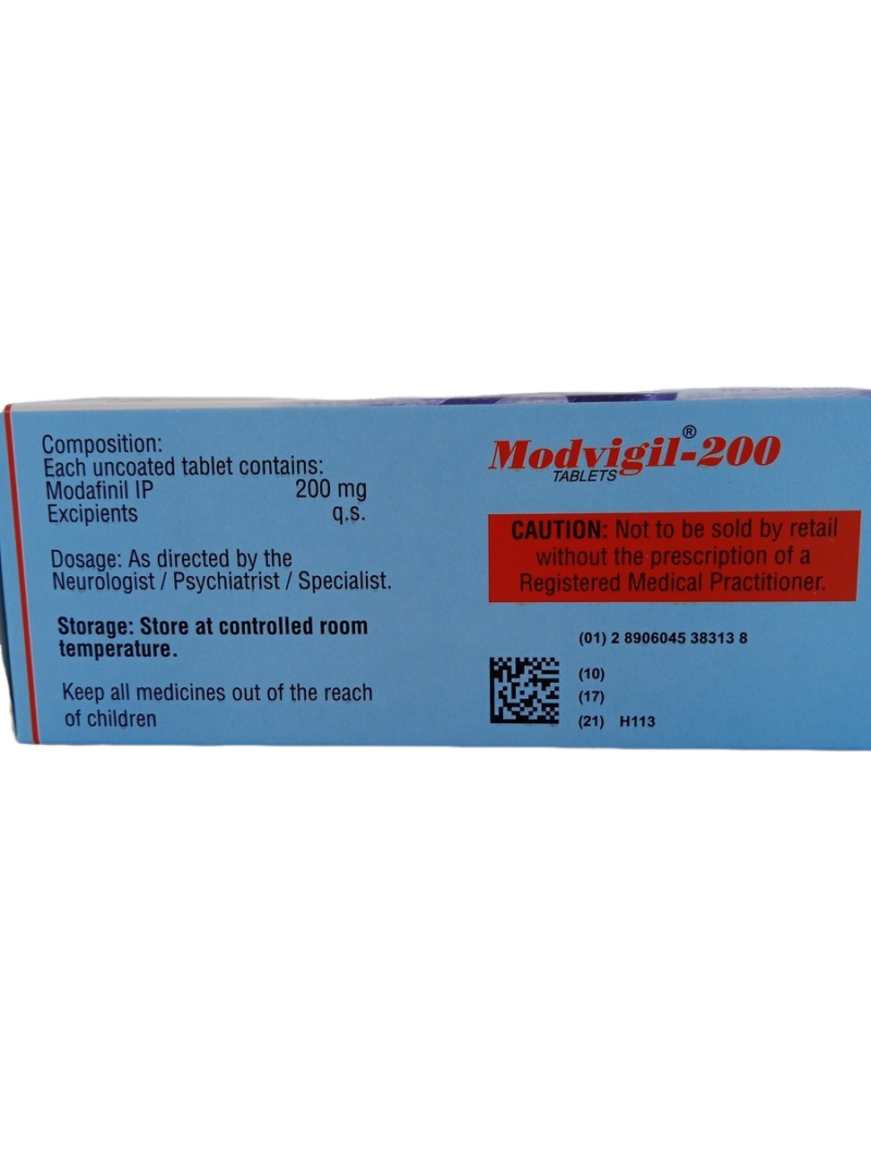 MODVIGIL 200 MG - 10 TABLETS - Image 4