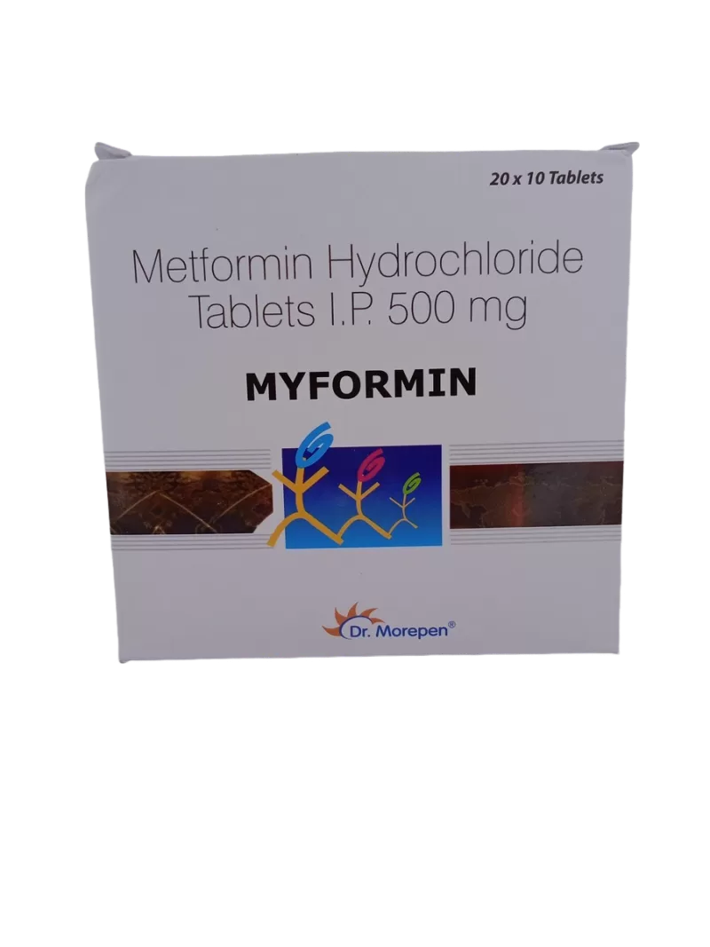 MYFORMIN 500 MG - 10 TABLETS