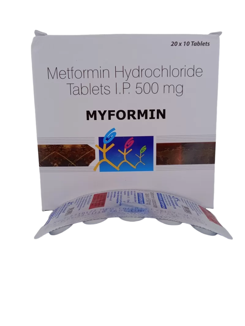 MYFORMIN 500 MG - 10 TABLETS - Image 3