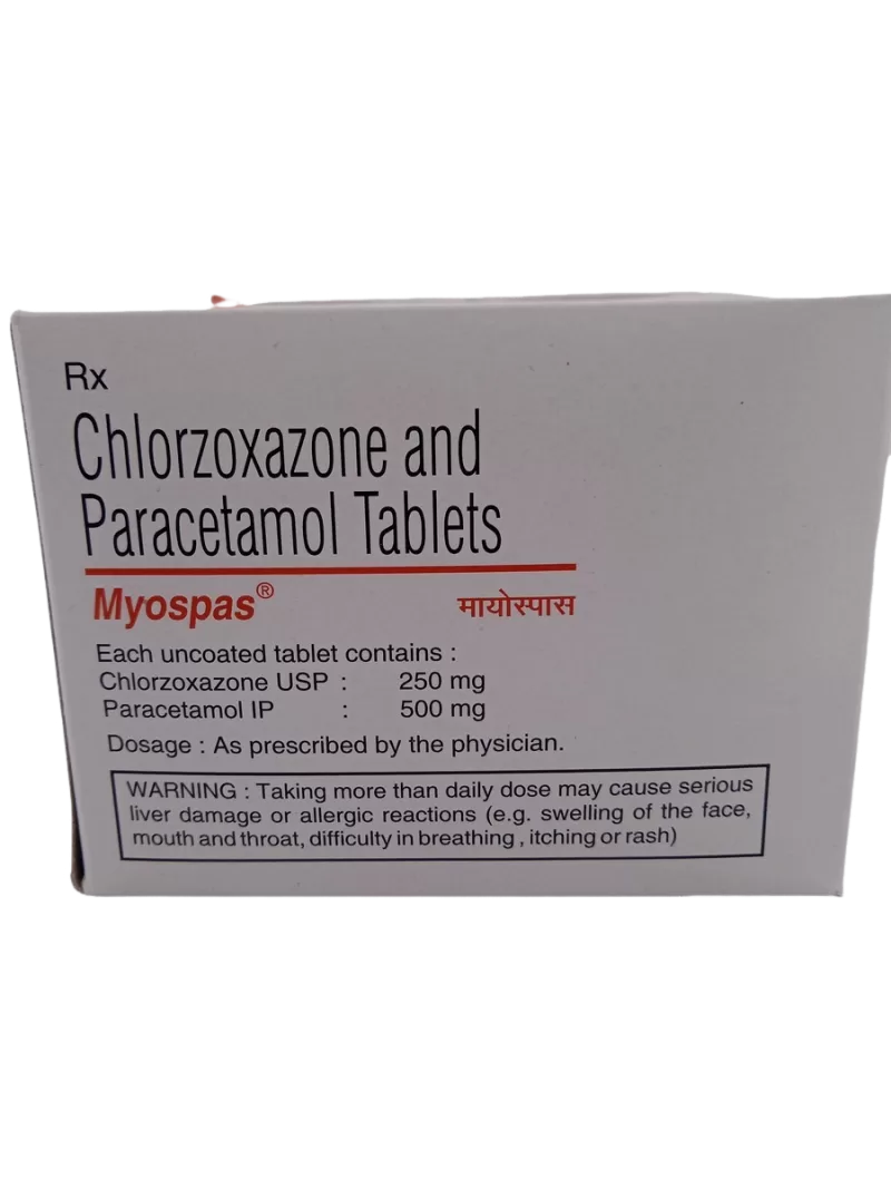 MYOSPAS TABLET - 10 TABLETS - Image 2