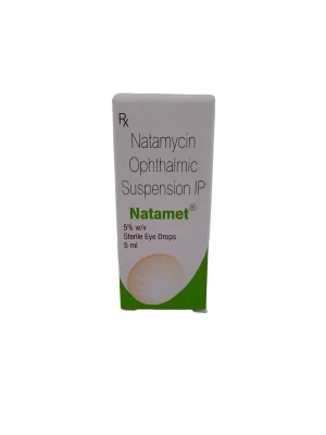 NATAMET EYE DROPS - 1 BOTTLE OF 5ML