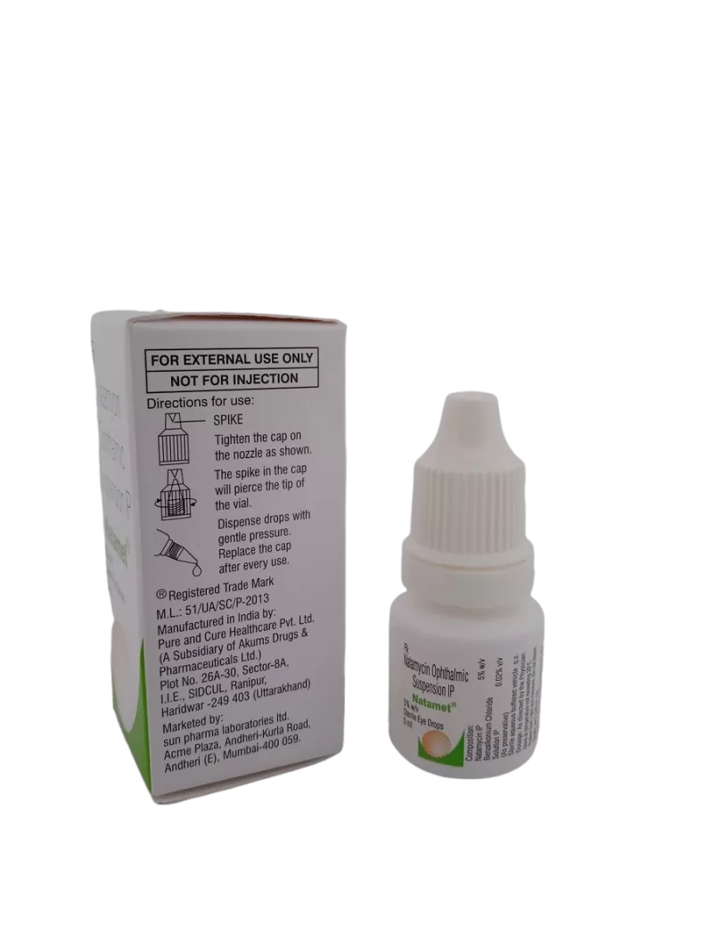 NATAMET EYE DROPS - 1 BOTTLE OF 5ML - Image 3