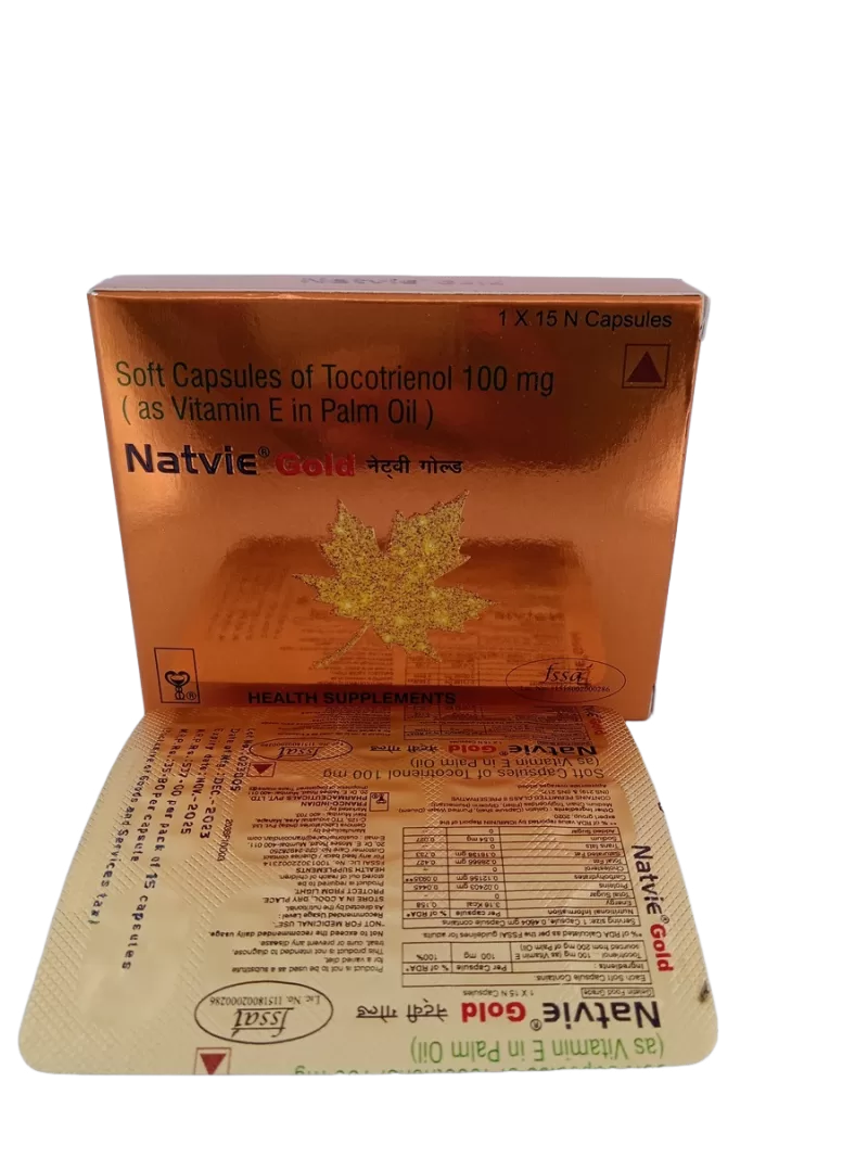 NATVIE GOLD 100 MG - 15 CAPSULES - Image 3