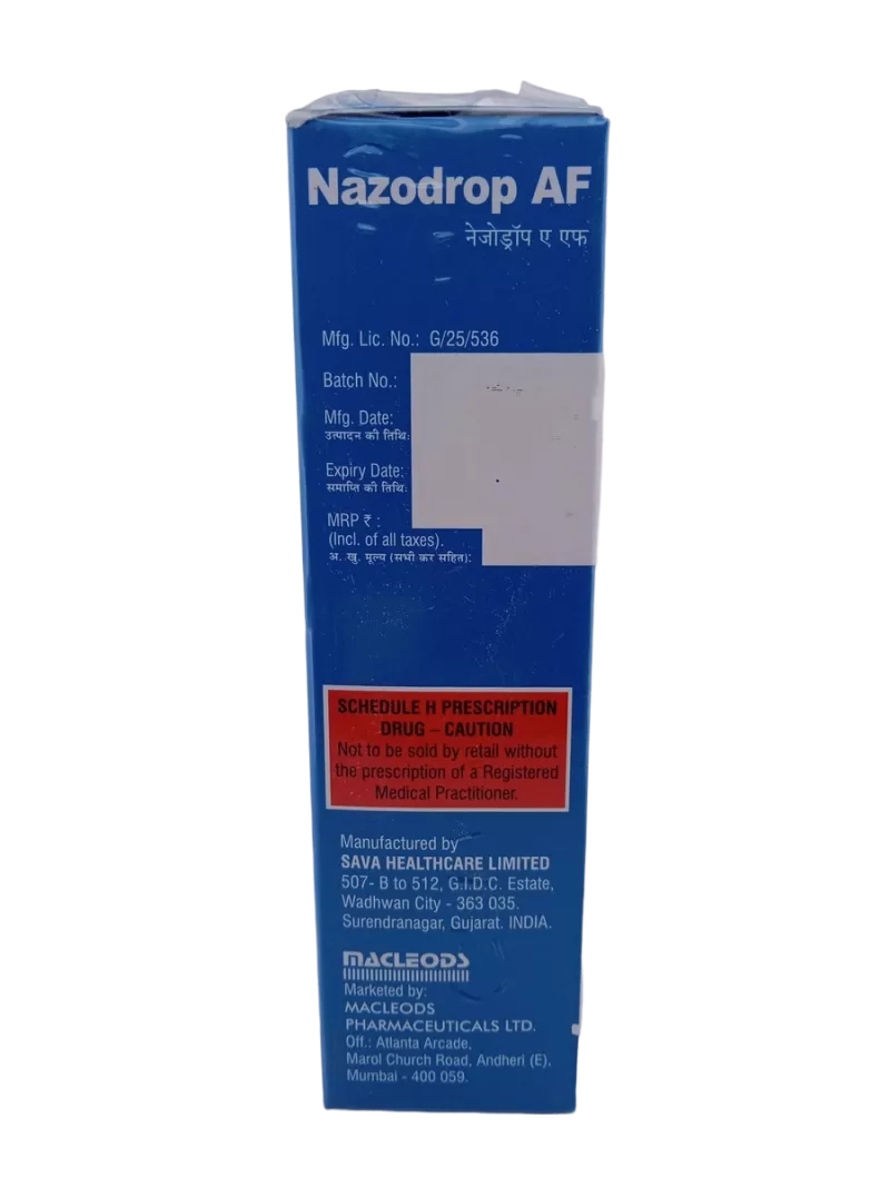 NAZODROP AF - 1 NASAL SPRAY OF 9.8g - Image 4