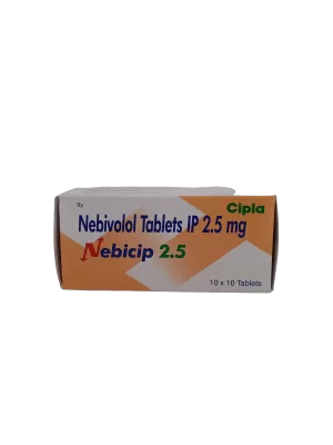 NEBICIP 2.5MG - 10 TABLETS