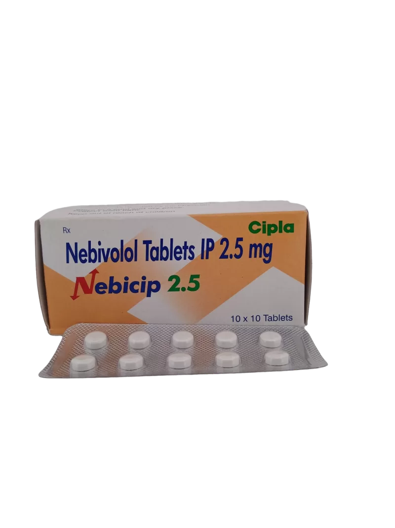 NEBICIP 2.5MG - 10 TABLETS - Image 2
