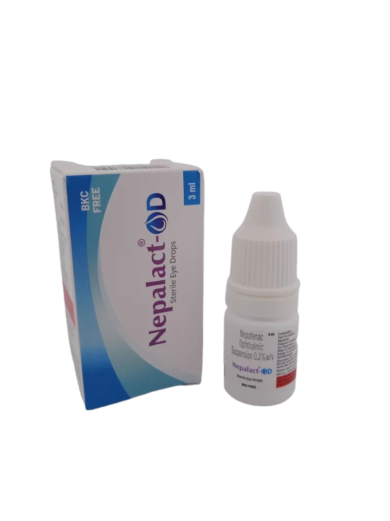 NEPALACT-OD EYE DROPS - 1 BOTTLE OF 3ML - Image 2