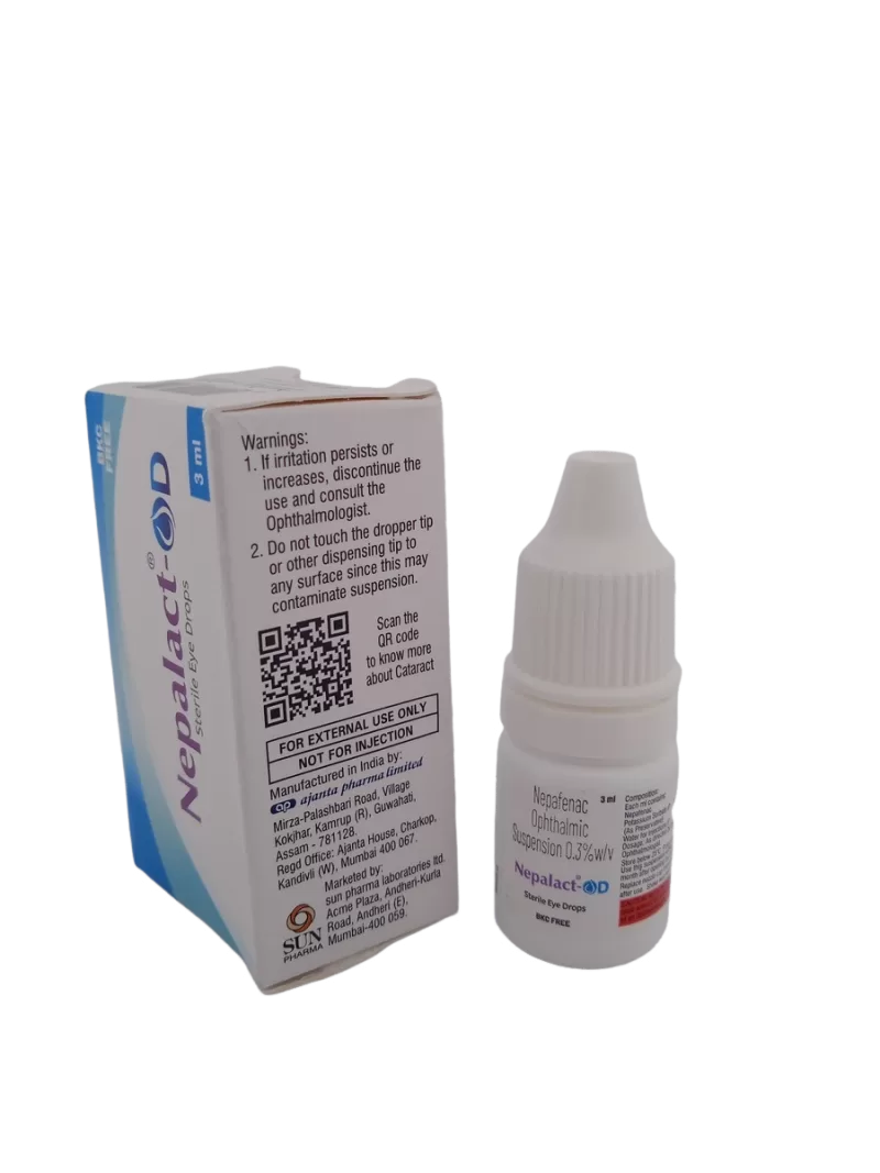 NEPALACT-OD EYE DROPS - 1 BOTTLE OF 3ML - Image 4