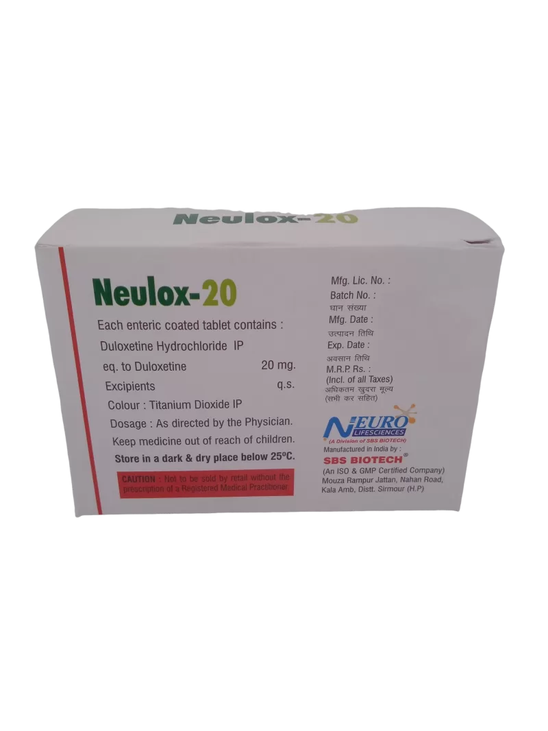 NEULOX 20 MG - 10 TABLETS - Image 4