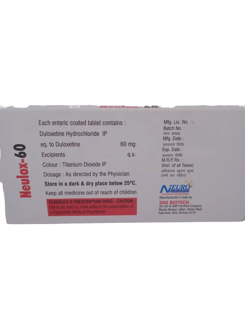 NEULOX 60 MG - 10 TABLETS - Image 4