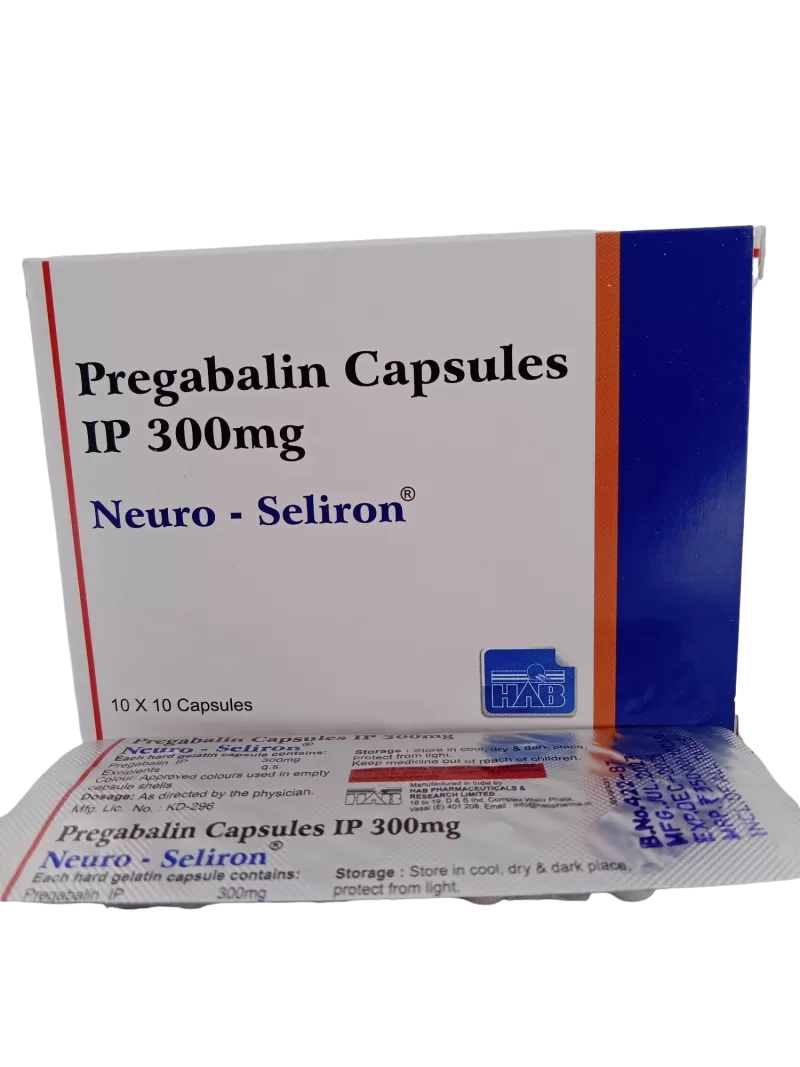 NEURO SELIRON 300 MG - 10 CAPSULES - Image 3