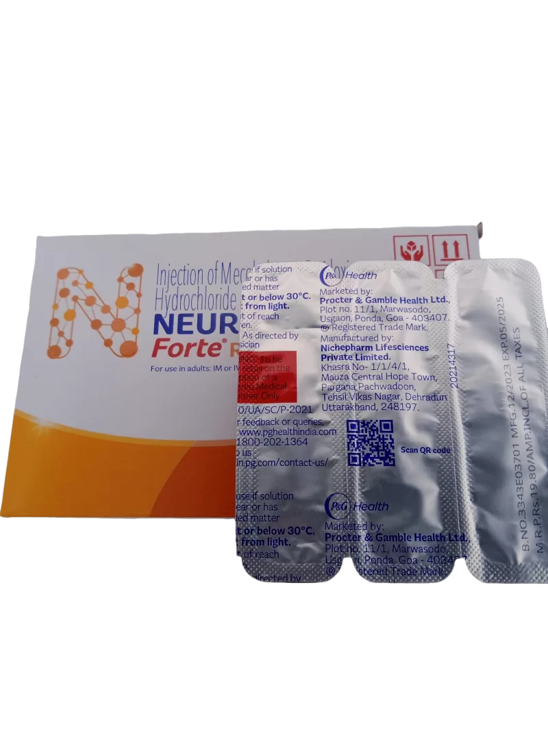 NEUROBION FORTE INJECTION 2ML - 5 AMPOULE - Image 3