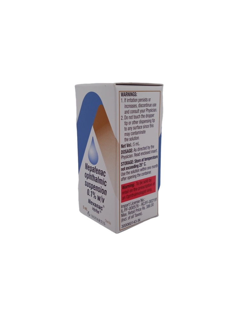 NEVANAC 1 MG - 1 BOTTLE OF 5ML - Image 3