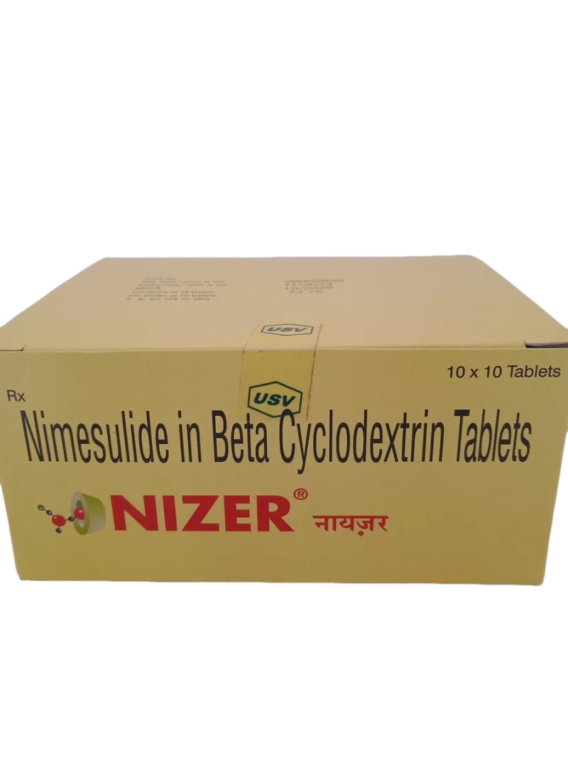 NIZER 100 MG - 10 TABLETS