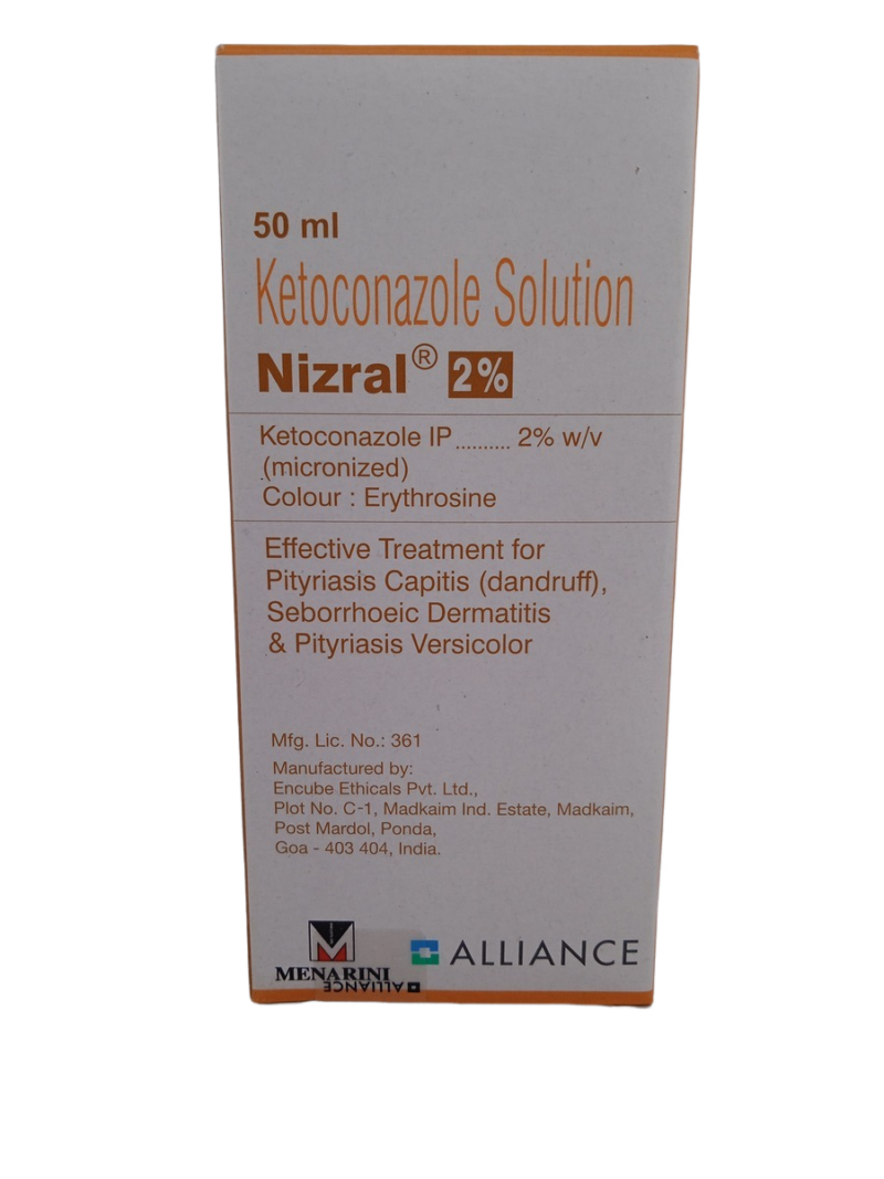 NIZRAL 2% - 1 TUBE OF 50ML
