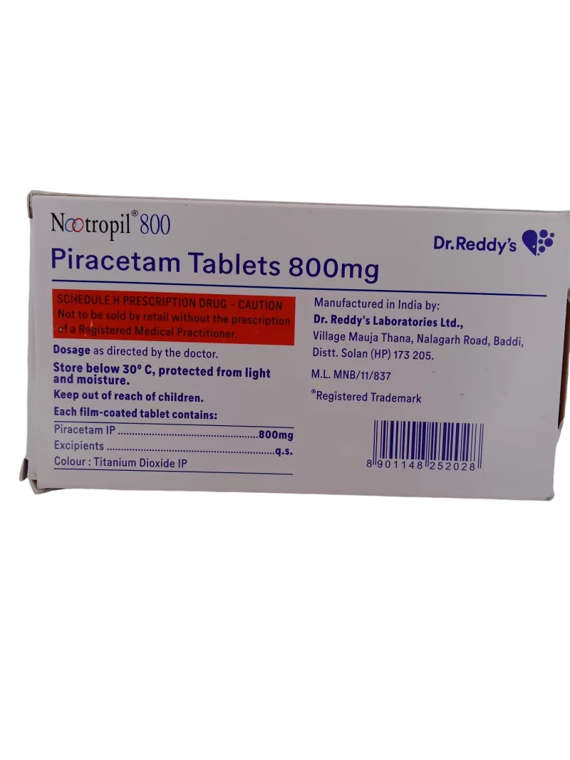 NOOTROPIL 800 MG - 30 TABLETS - Image 4