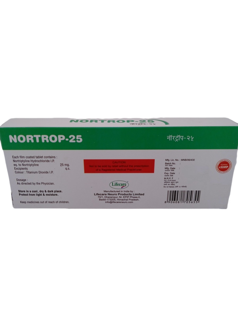 NORTROP 25 MG - 10 TABLETS - Image 4