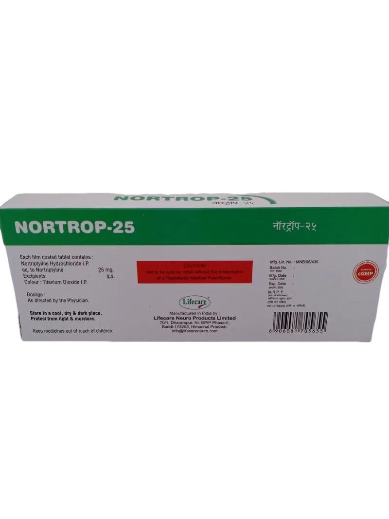 NORTROP 25 MG - 10 TABLETS - Image 4