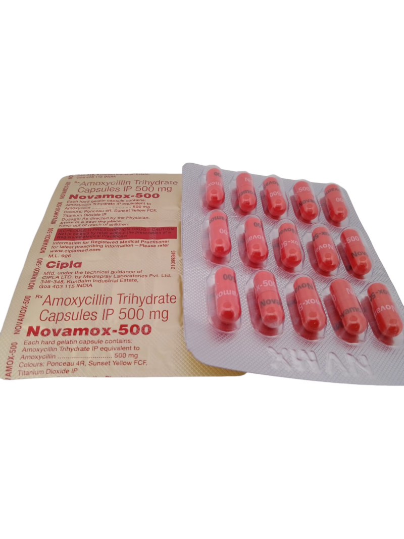 NOVAMOX 500 MG - 15 CAPSULES - Image 3