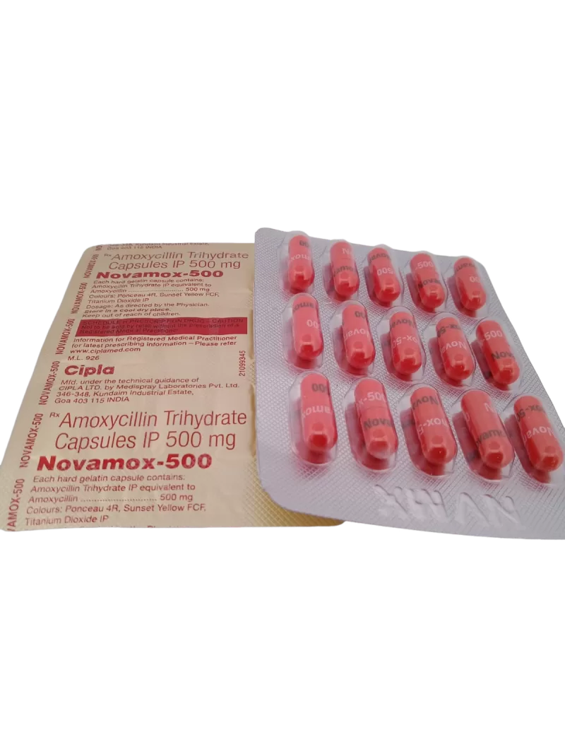 NOVAMOX 500 MG - 15 CAPSULES - Image 3
