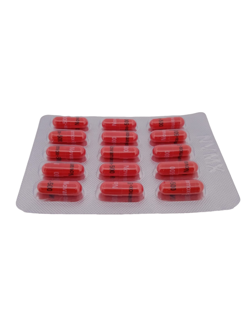 NOVAMOX 500 MG - 15 CAPSULES