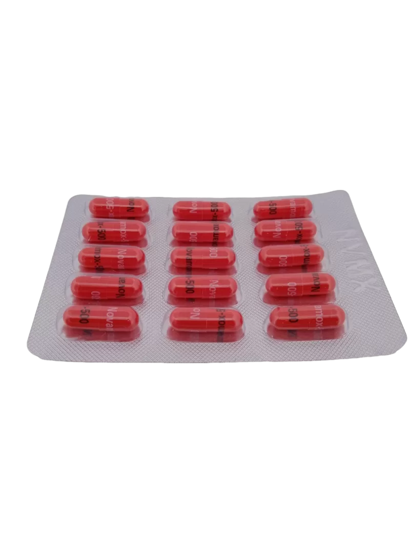 NOVAMOX 500 MG - 15 CAPSULES