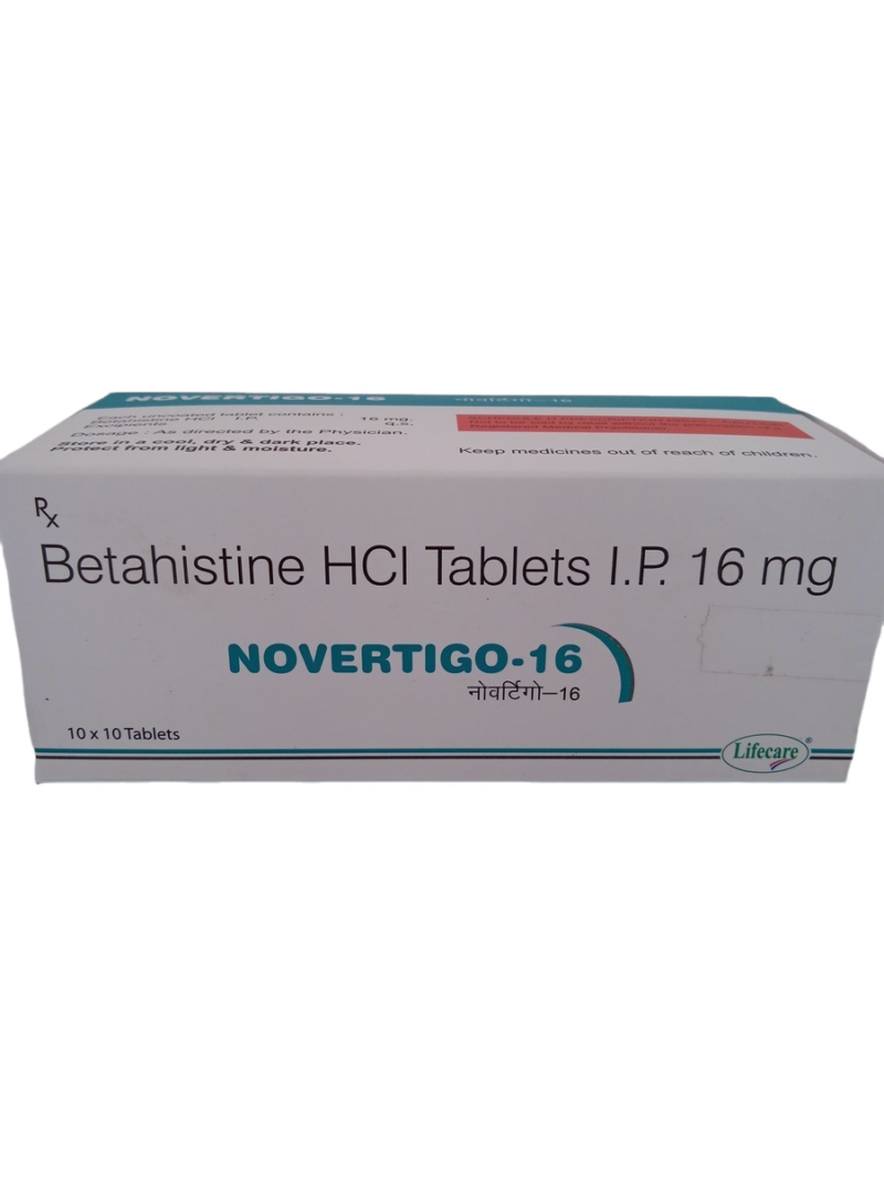NOVERTIGO 16 MG - 10 TABLET