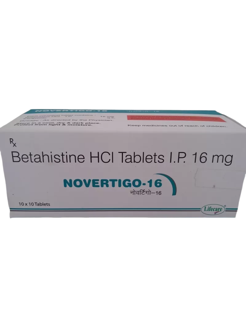 NOVERTIGO 16 MG - 10 TABLET