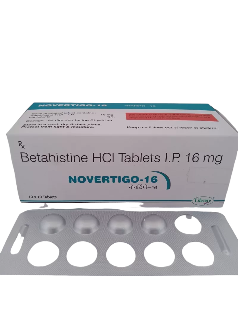 NOVERTIGO 16 MG - 10 TABLET - Image 2
