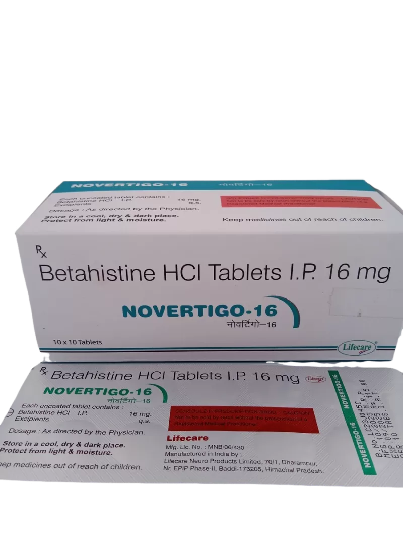 NOVERTIGO 16 MG - 10 TABLET - Image 3
