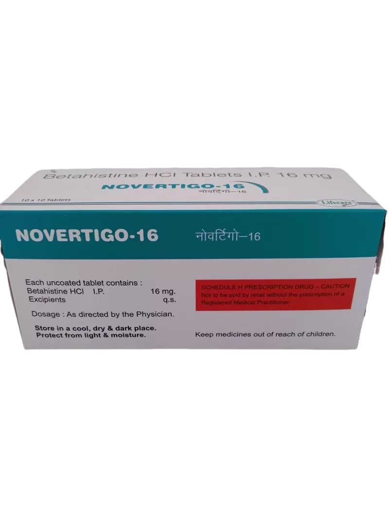 NOVERTIGO 16 MG - 10 TABLET - Image 4