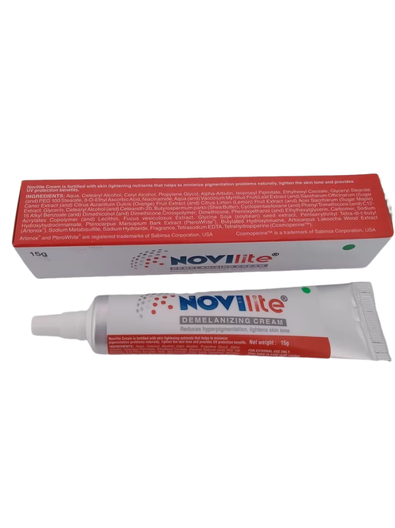 NOVILITE DEMELANIZING CREAM - 1 TUBE OF 15g - Image 2