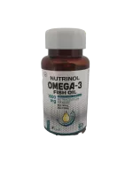NUTRINOL OMEGA-3 FISH OIL - 1 BOTTLE OF 60 CAPSULES