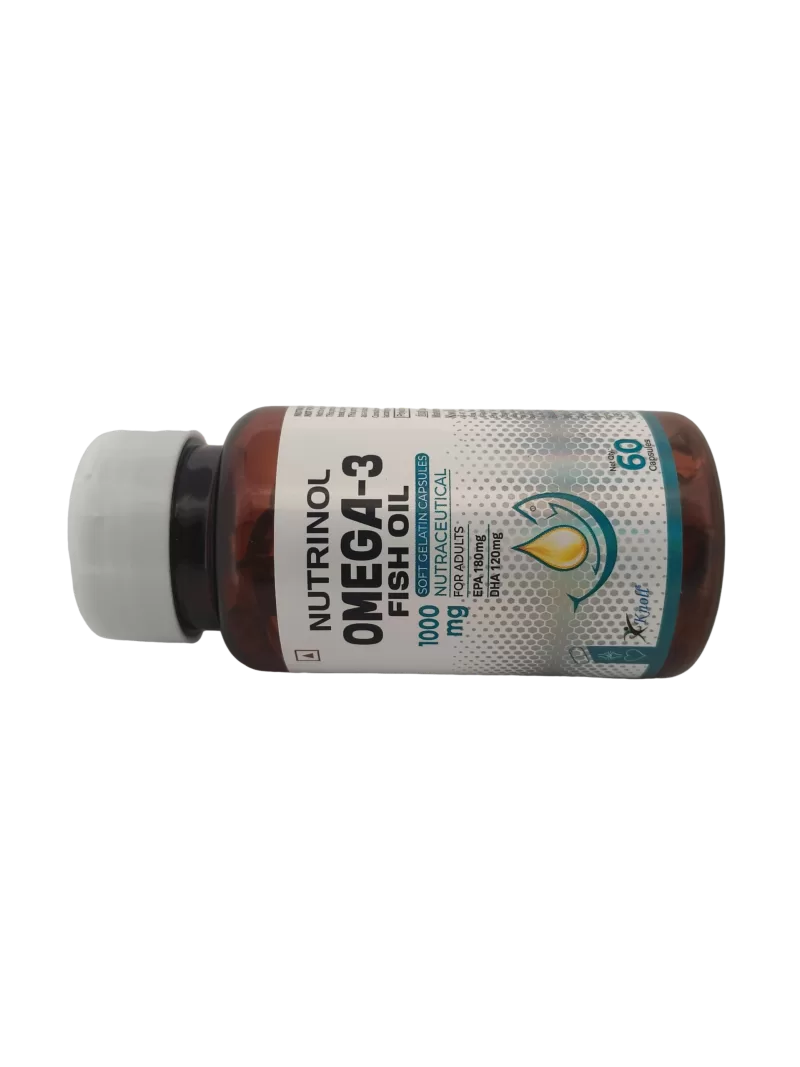 NUTRINOL OMEGA-3 FISH OIL - 1 BOTTLE OF 60 CAPSULES - Image 3