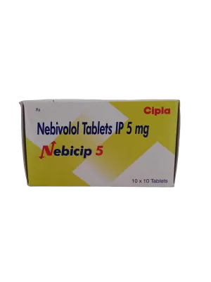 NEBICIP 5 MG - 10 TABLETS
