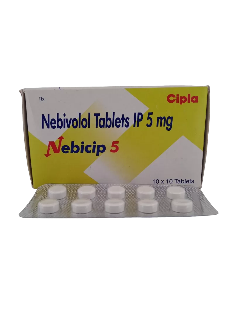 NEBICIP 5 MG - 10 TABLETS - Image 2