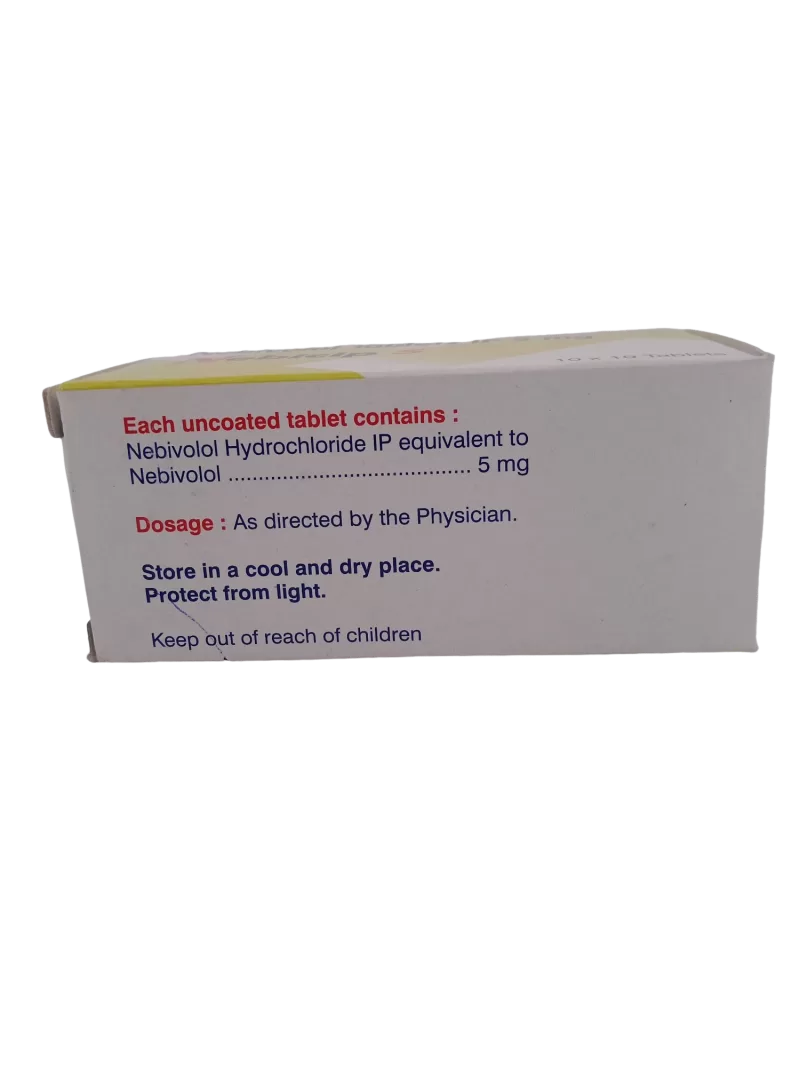NEBICIP 5 MG - 10 TABLETS - Image 4