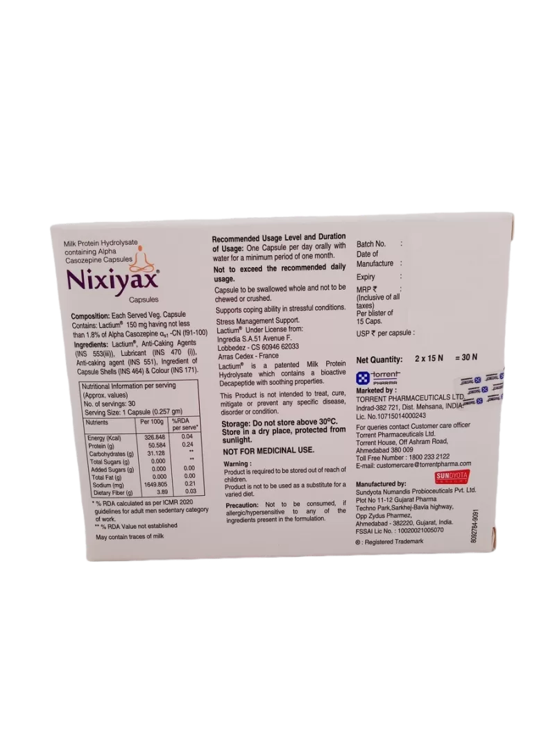 NIXIYAX - 15 CAPULES - Image 2