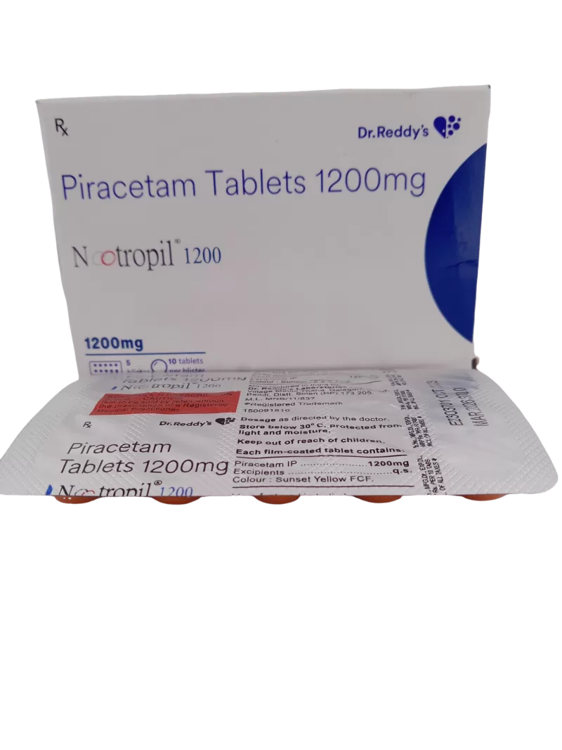 NOOTROPIL 1200 MG - 10 TABLETS - Image 3